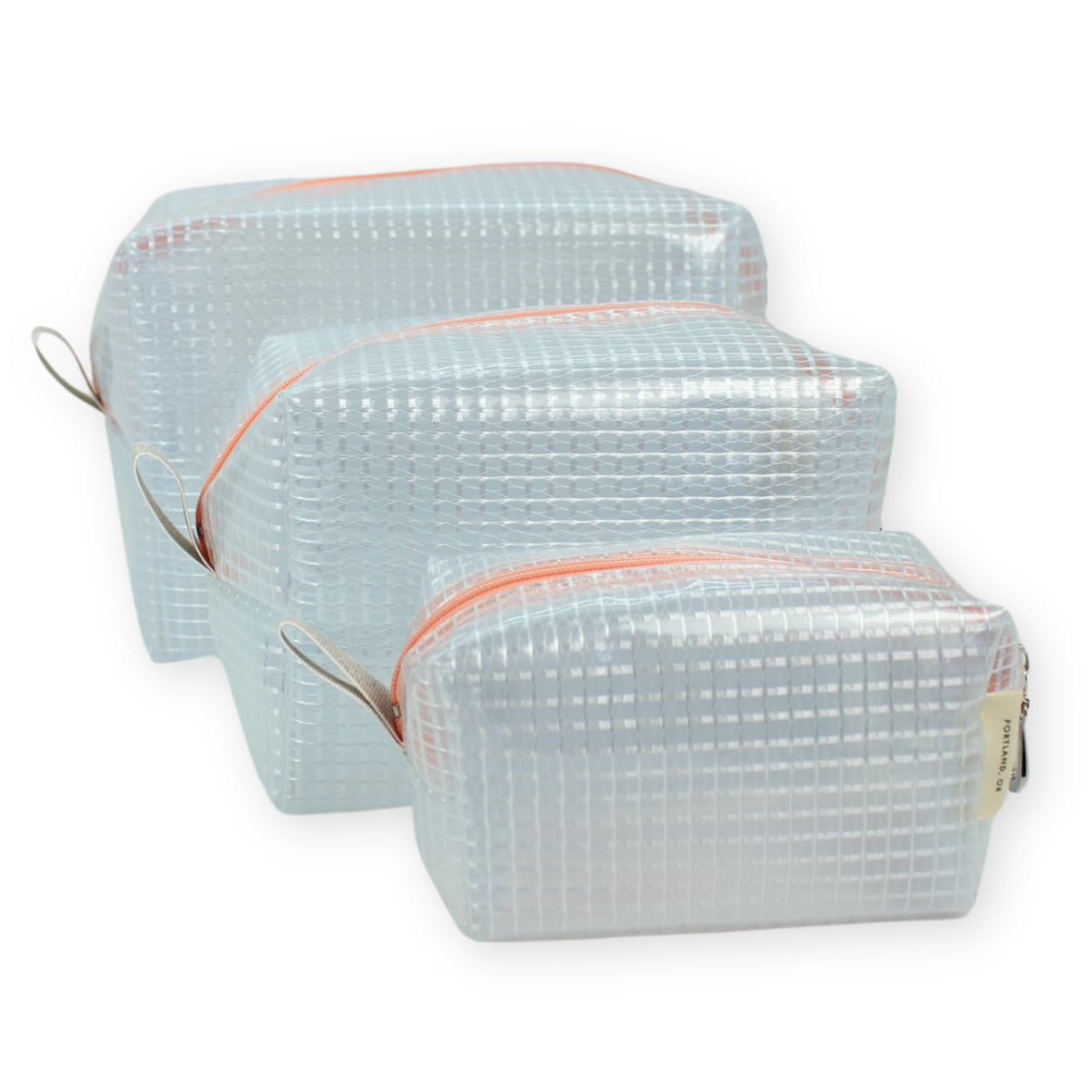 Grid Vinyl Dopp Kits