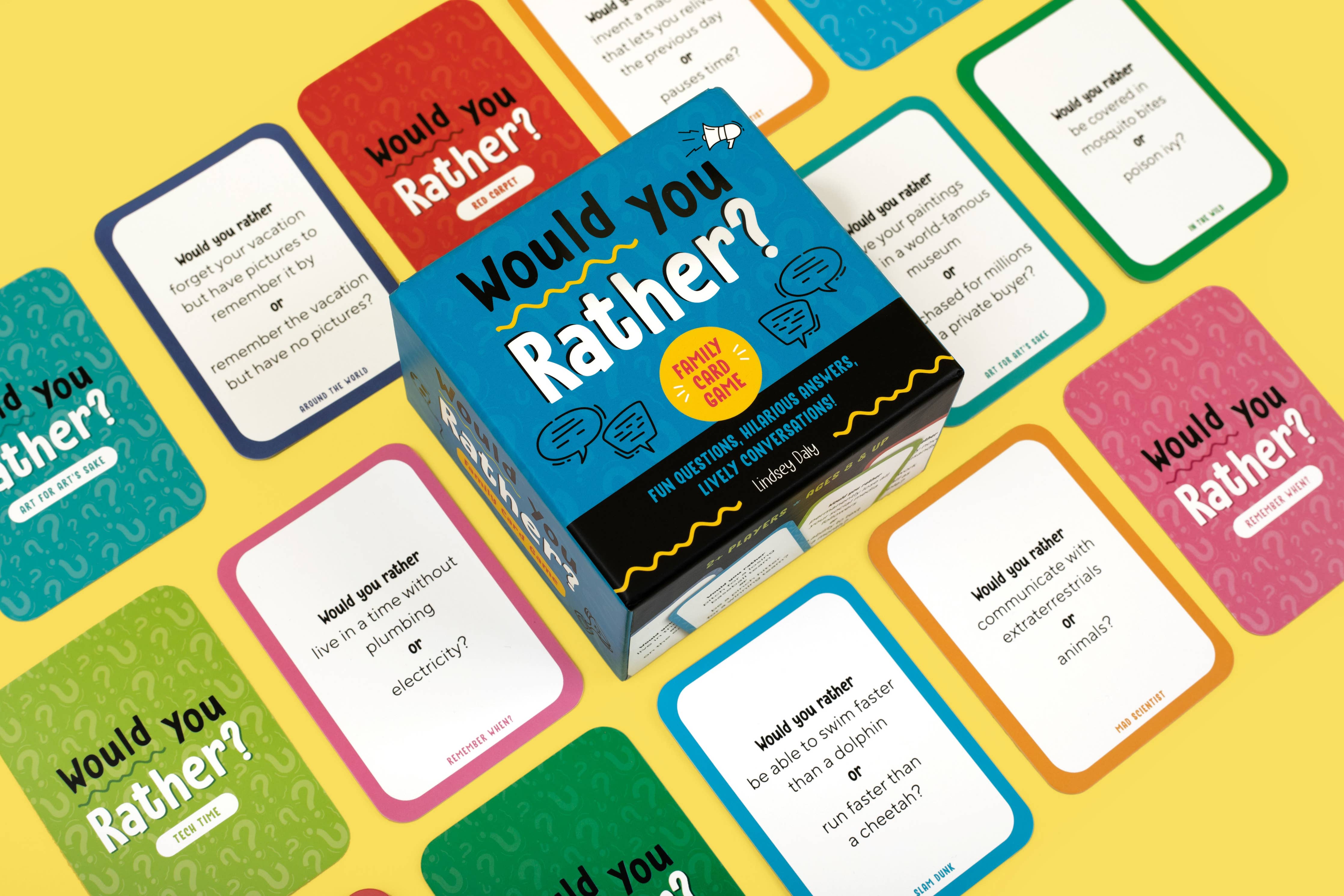 Would You Rather? A Family Card Game