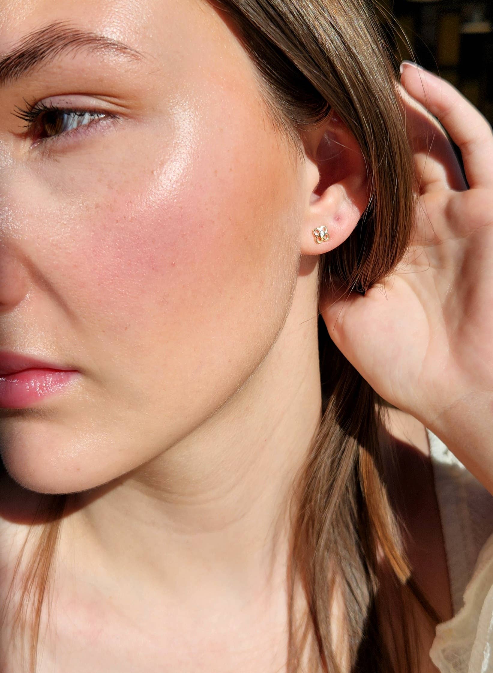 Medieval CZ Flower Posts