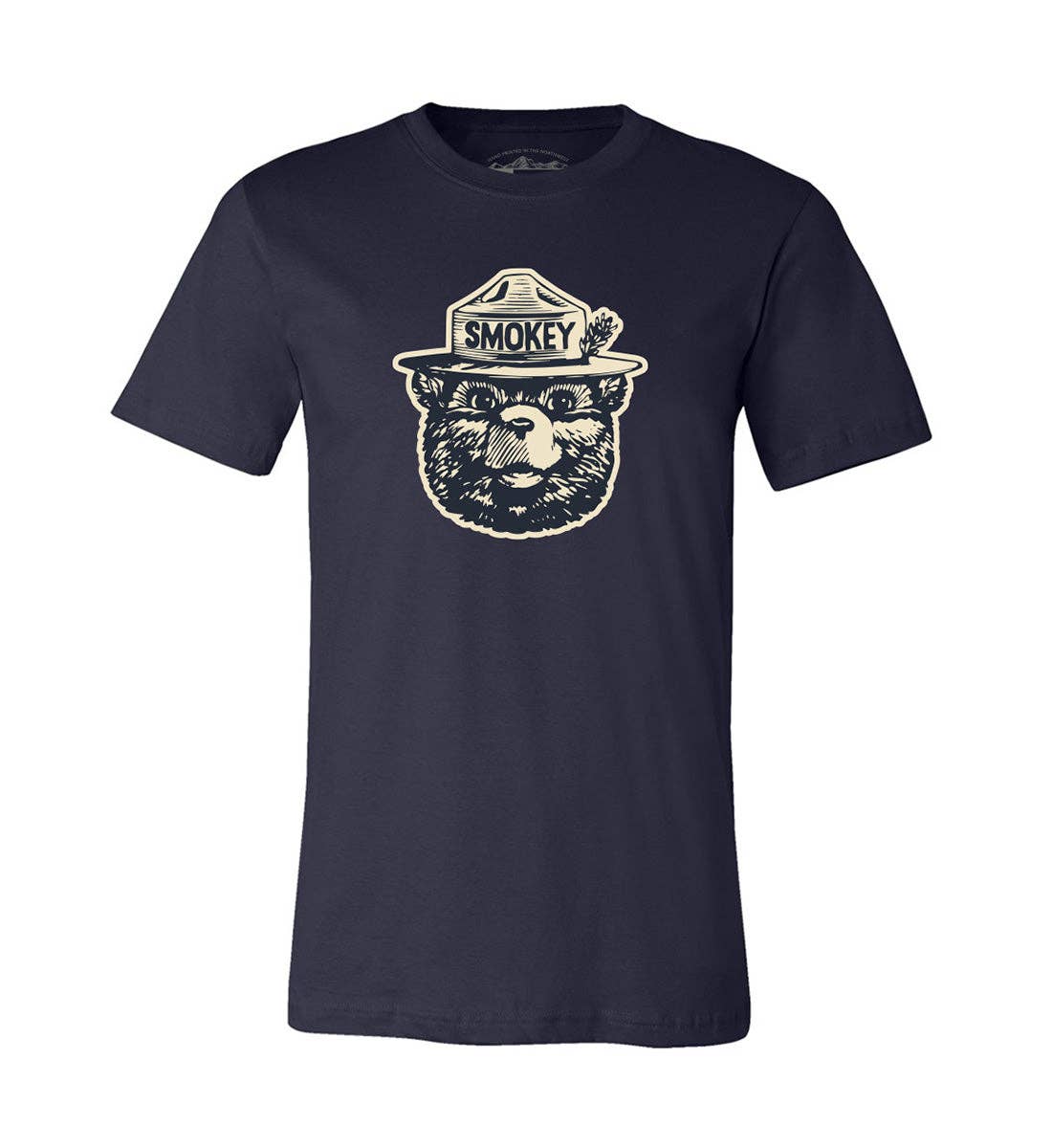 Smokey Bear Icon Tee: Dark Blue