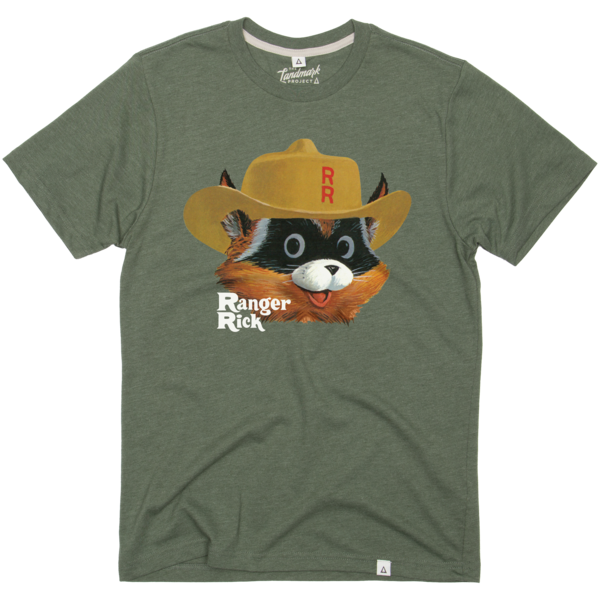 Ranger Rick 70s Unisex Short Sleeve Tee: Conifer