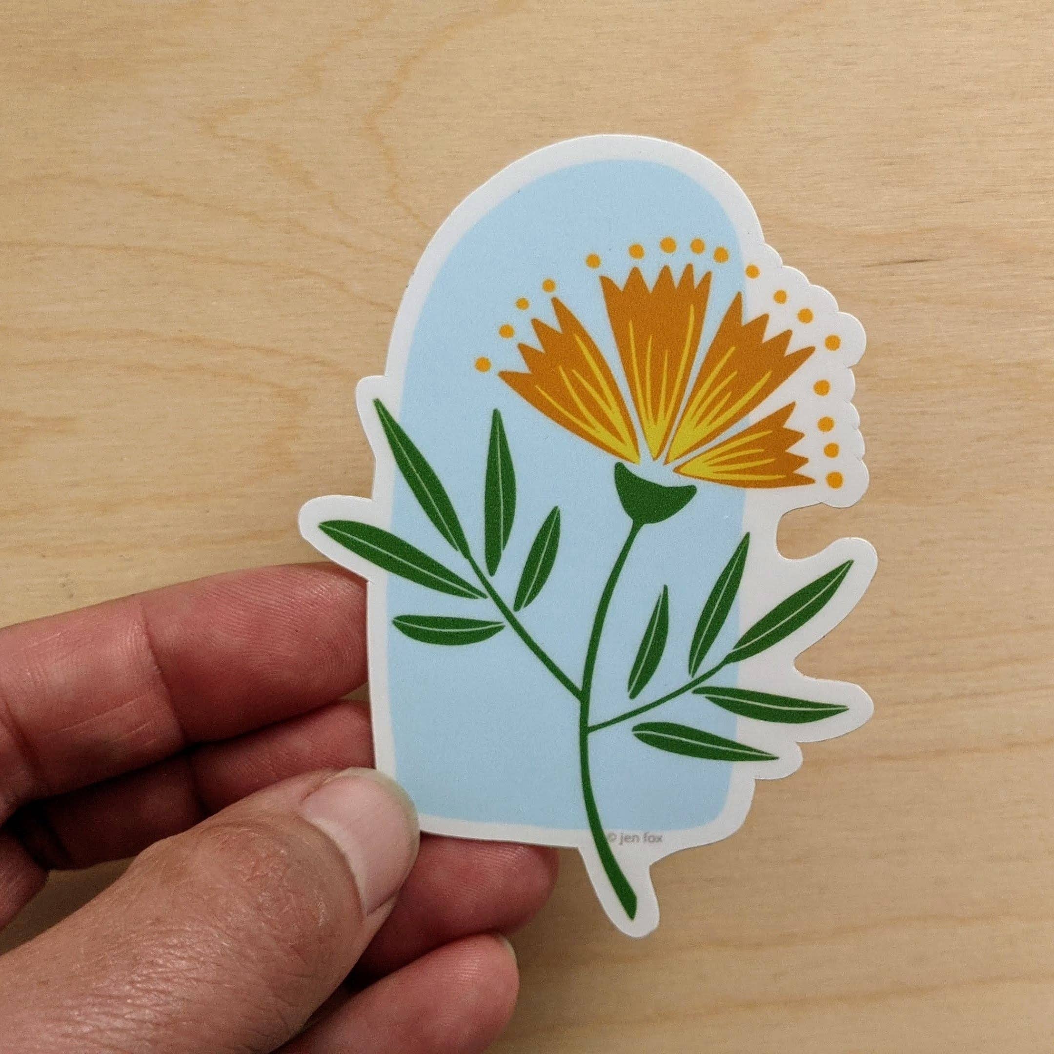Jen Fox Studio - Marigold Sticker