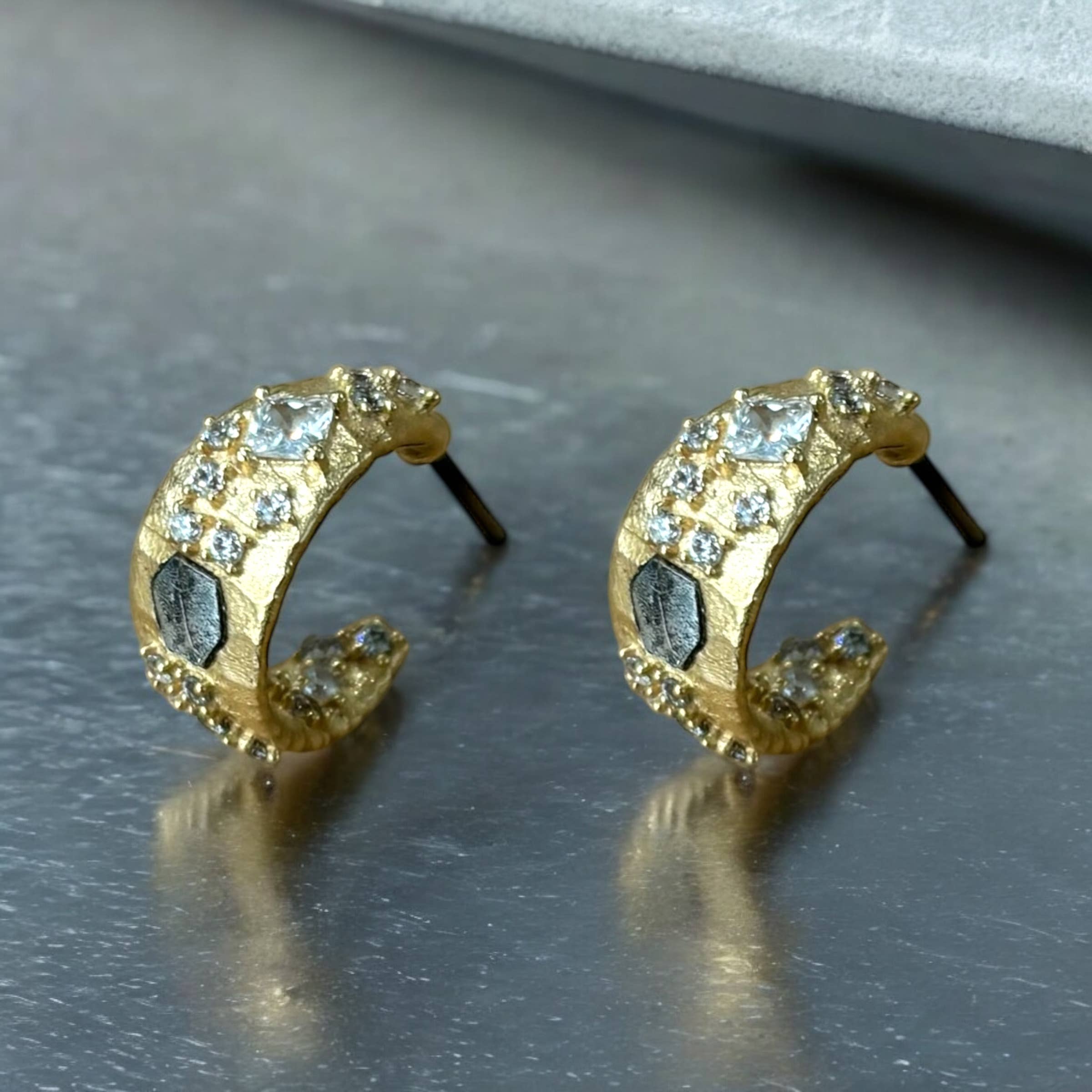 Mini Gold Costa Hoops