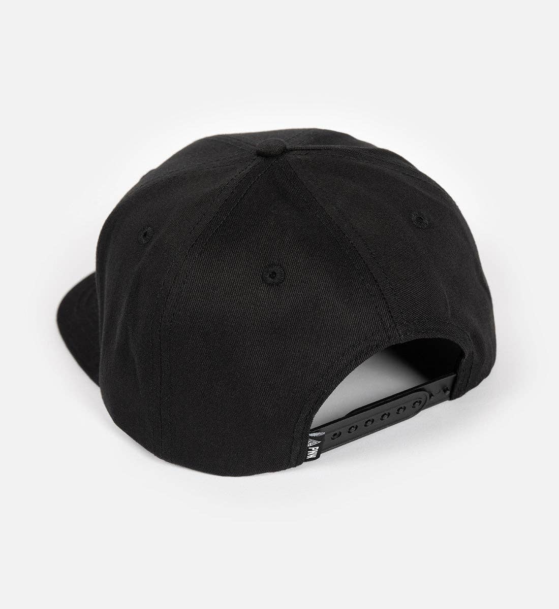 Smokey Bear Ranger Flat Bill Hat - Black