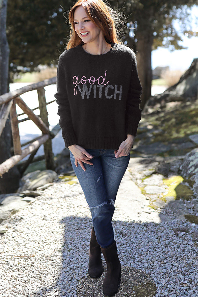 good Witch Sweater - Black