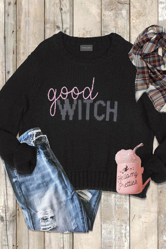 good Witch Sweater - Black