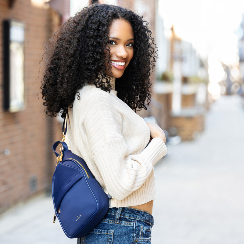 Sloan Sling - Navy Blue