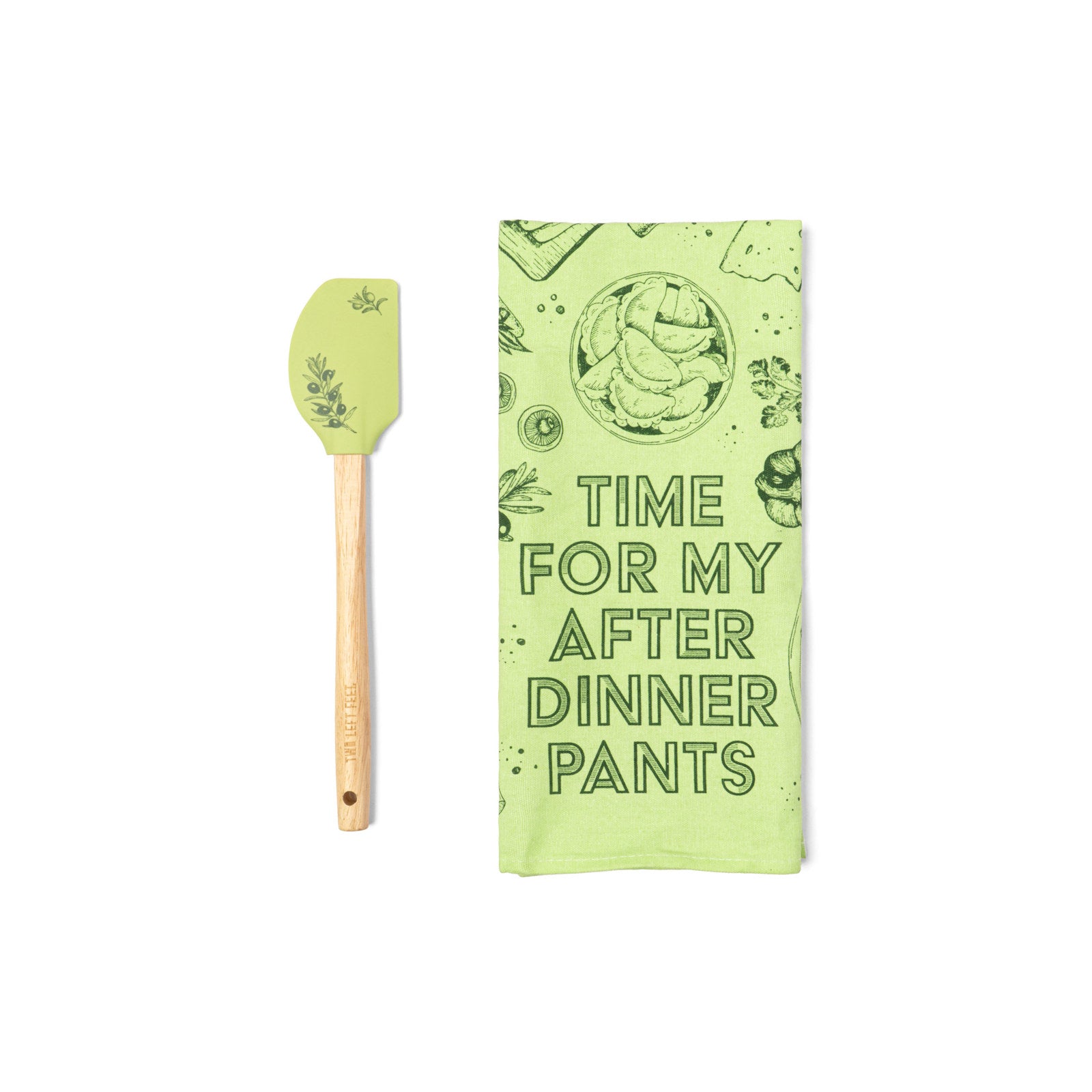 The Reluctant Chef Tea Towel & Spatula Set