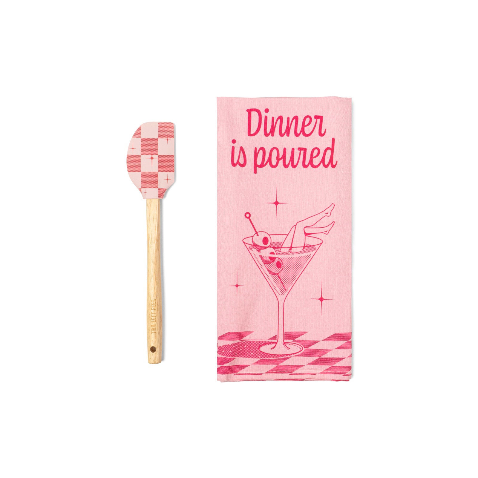 The Reluctant Chef Tea Towel & Spatula Set