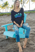 Vacay V-Neck Cotton Sweater