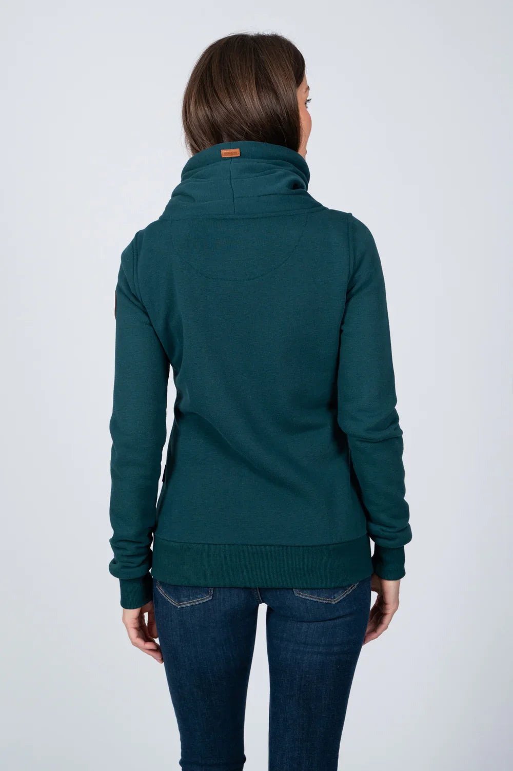 Hestia Full Zip Cowl Neck