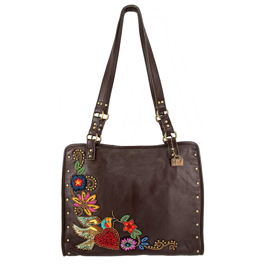 Mix it Up Leather Tote