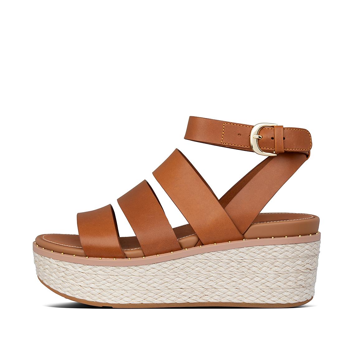 Eloise Ankle Strap Espadrille Wedge - SALE — Indigo Blues \u0026 Co.