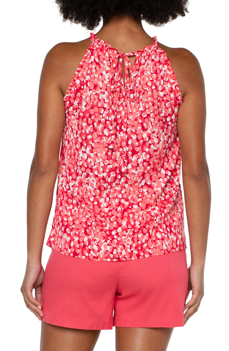Halter Top With Ruffles - SALE