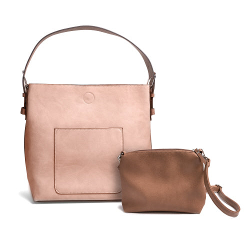 Pocket Hobo with Removable Crossbody